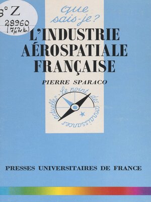 cover image of L'industrie aérospatiale française